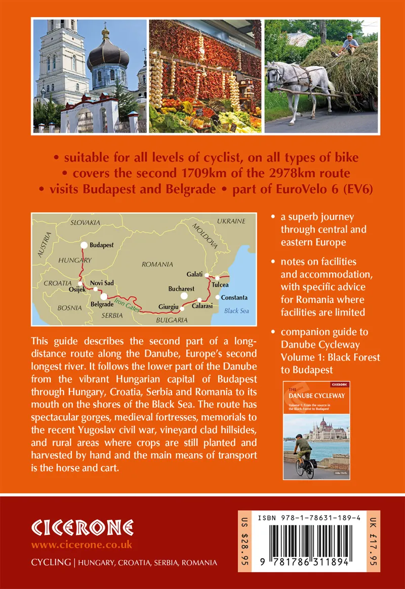 Cicerone - The Danube Cycleway - Mike Wells-1